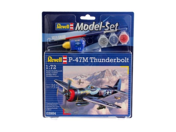 63984 Revell Model Set P-47 Thunderbolt
