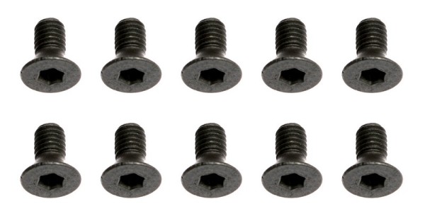 31541 Asso Screws 3x0.5x6 mm FHCS