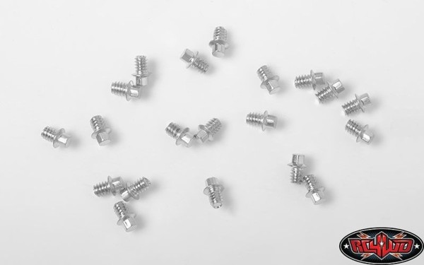 RC4WD Miniature Scale Hex Bolts (M1.6 x 2mm)