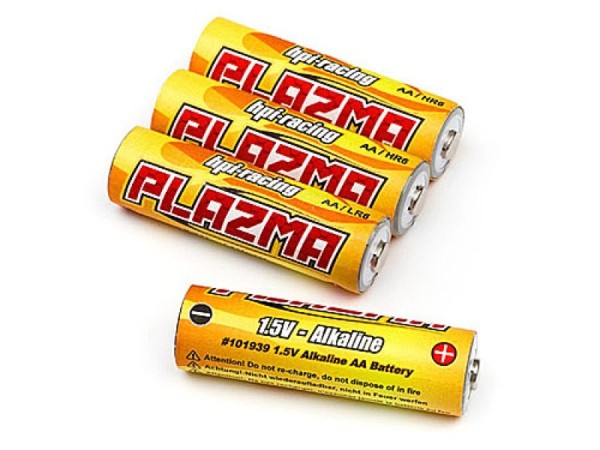 101939 HPI Plazma 1.5V Alkaline AA 4Pcs