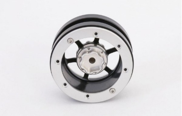 ABMT2000BS Beadlock Wheels PT-Power Black/Silver