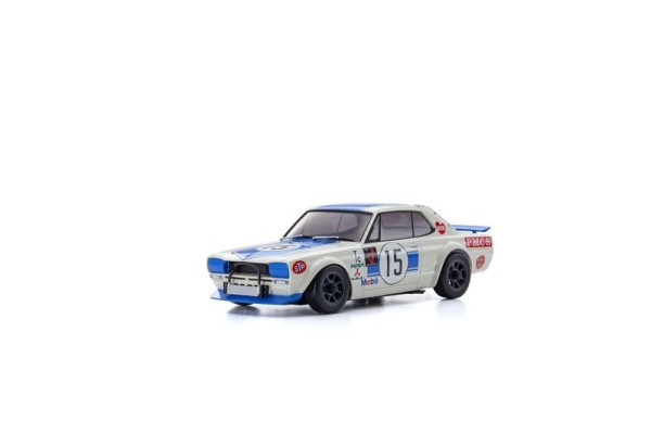 Mini-Z AWD Skyline 2000GT-R KPGC10 Racing'72 Blau No15