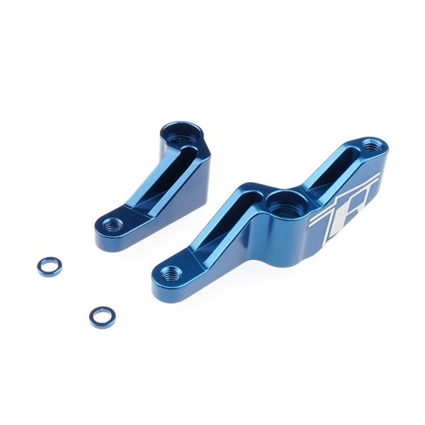 Revolution Design Pro2 RB10 Alu Bellcrank Set Blue (Fits Team Associated Pro2 RB10)