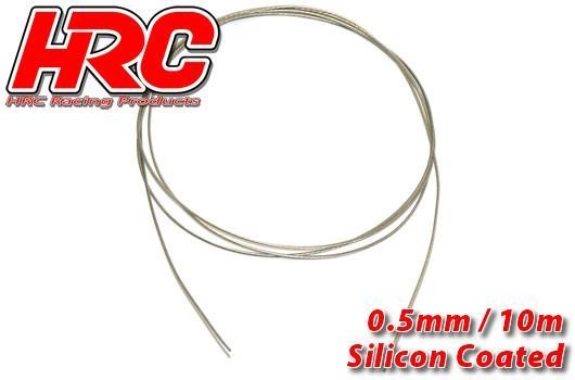 HRC31271C05 Steel Wire 0.5mm Silicone Coated soft