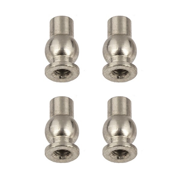 41034 Asso CR12 Pivot Balls, 5.0mm, long neck