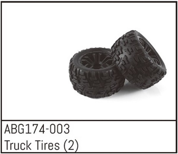 ABG174-003 Absima Truck Wheels (2)