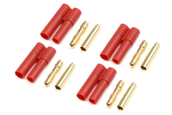 GF1001-003 4mm Goldstecker mit Gehäuse (4)