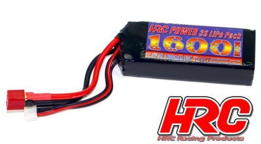 HRC04316D Lipo Akku 3S 11.1V 1600mAh 50C T-Plug