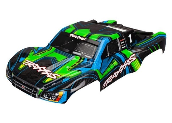 6844X Traxxas Karosserie Slash 4X4 grün