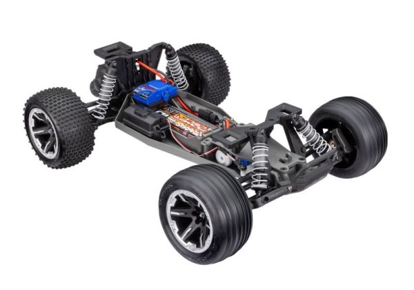 Traxxas Rustler 2WD RTR HD BL2S Brushless Stadium Truck Blau