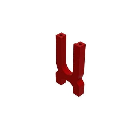 ARA320666 Arrma ALU Center Diff Holder Red