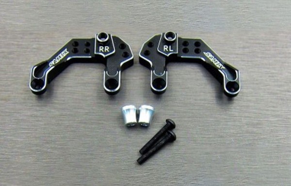 SAMIX Enduro alum. black rear shock plate