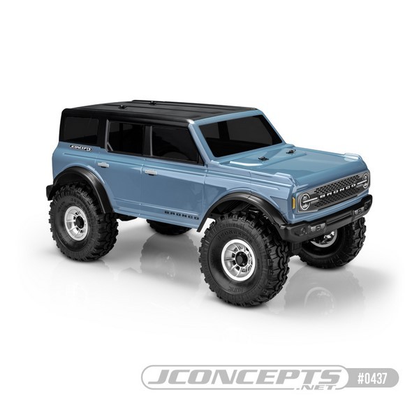 JConcepts 2021 Ford Bronco 4-door Karosserie 12.3” Radstand