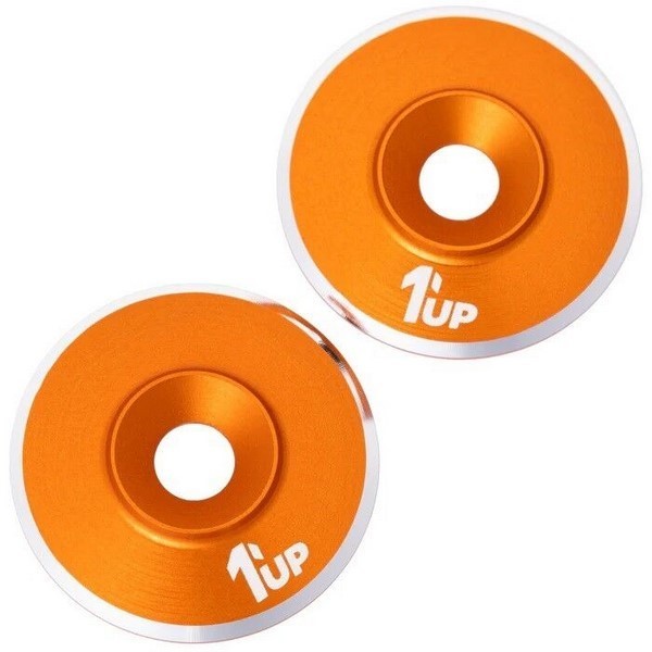 1up Racing LowPro UltraLite Wing Washers - Orange