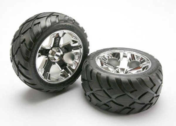 5576R Traxxas Wheels Assembled