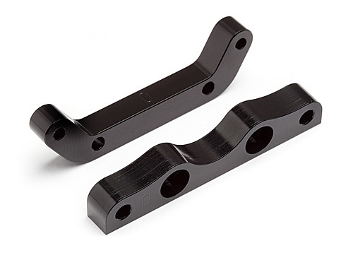 101768 Alu Suspension Holder (0 Deg) 6061 Black