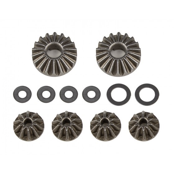 92306 Asso RC10B74 FT LTC Differential Rebuild Set, metal