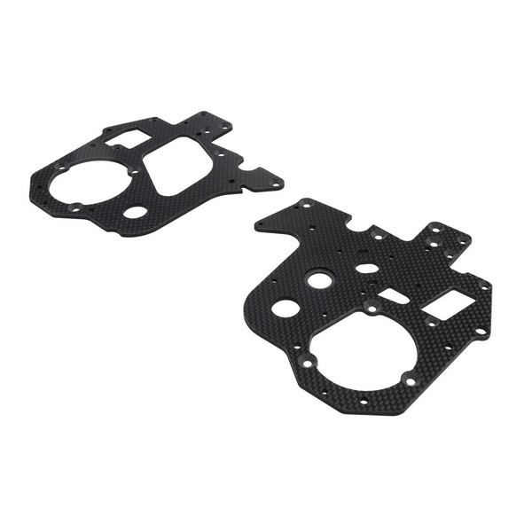 LOS361000 Losi Carbon Chassis Plate Set PM-MX