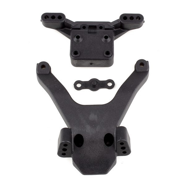 91884 Asso RC10B6.3 Front Top Plate and Ballstud M