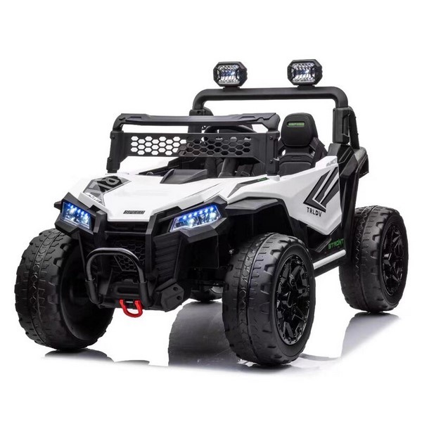 SIVA TOYS E Street Car SUV Sport 12V 2.4 GHz Weiss