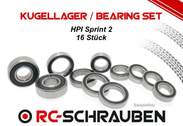 Kugellager Set (2RS) HPI Sprint 2