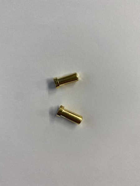 H-Speed 5mm Goldkontaktstecker 14mm (2Stk)