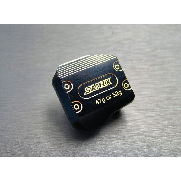 SAMIX SCX10-3 brass diff. cover (with adjust weigh
