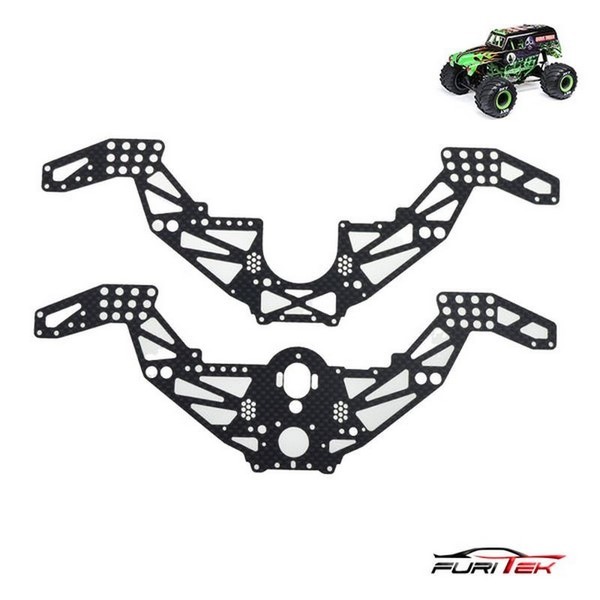 FURITEK Rahmenkit Carbon Fiber - Losi 1/18 LMT