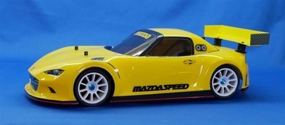27040 Ride Karosserie MAZDA MX5 Race Concept Bodyshell M-Chasssis Unlackiert Clear