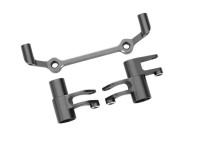 10543-GRAY Traxxas Lenkung-Bellcranks Aluminium Grau 4-Tec Drift