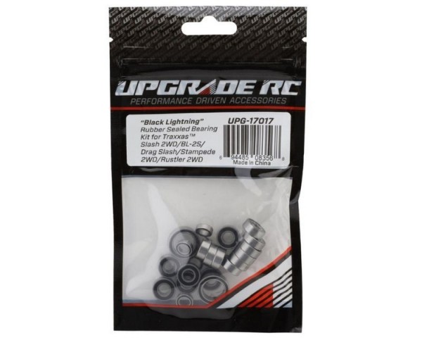 UpGrade RC Black Lightning Kugellager Set mit Gummidichtung RC für Traxxas 2WD BL-2S Slash/Drag S./S