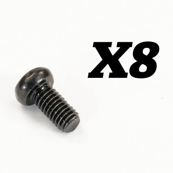 FTX ROKATAN/RAMRAIDER ROUND HEAD CROSS SCREW M3X6