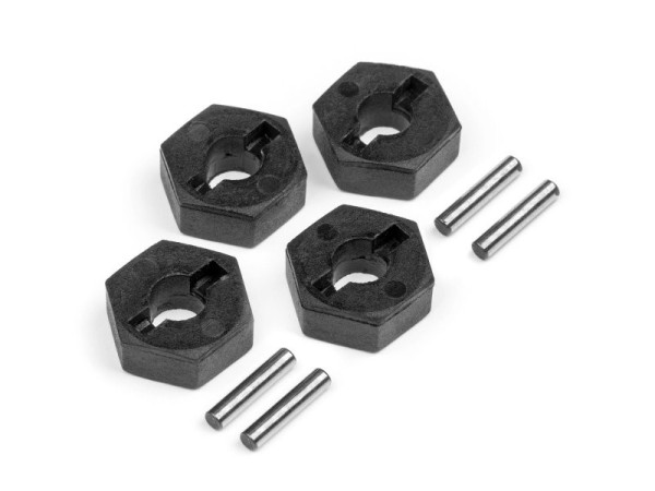 115308 Jumpshot - 12MM WHEEL HEX HUB SET (4PCS)