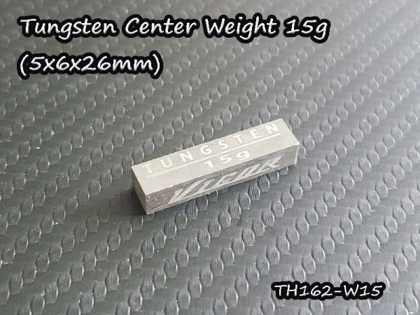 Vigor Tungsten Center Weight 15g (5x6x26mm)