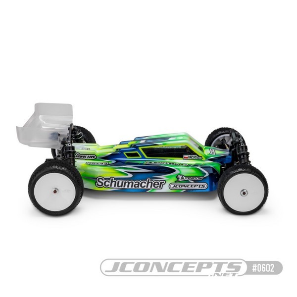 JConcepts F2 - Schumacher Cat L1R Karosserie + Flügel 4WD Offroad