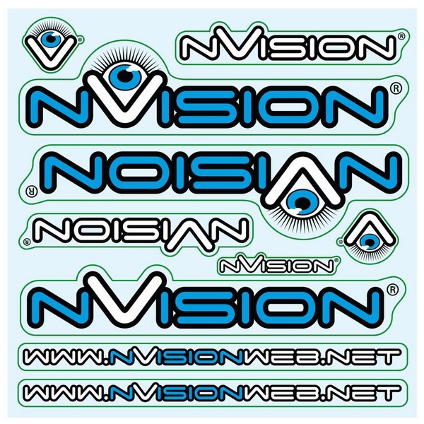 9008 nVision Sticker nVision small