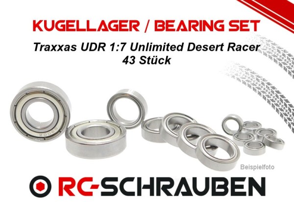 Kugellager Set (ZZ) Traxxas UDR 1:7 Unlimited Desert Racer ZZ - Metalldichtung