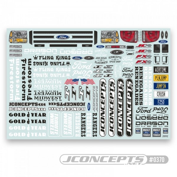 Jconcepts 2005 Ford F-250 Super Duty (7.25" width