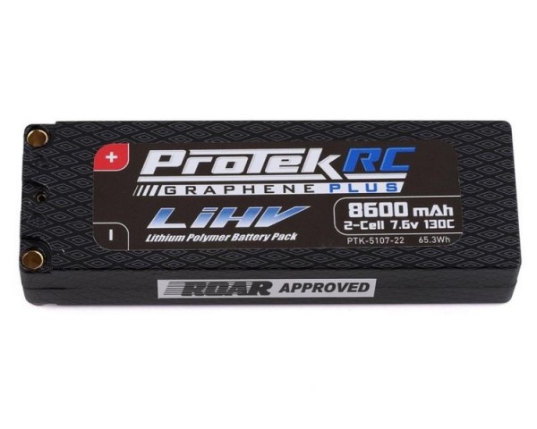 ProTek RC 2S 7.6V/8600mAh 130C Low IR Si-Graphene