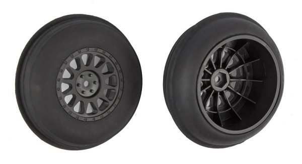 71063 Asso Sand Ribbed Tires Method SC Wheels moun