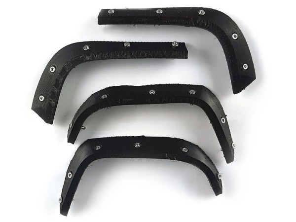 TMT Fender Flares schwarz Traxxas Sledge