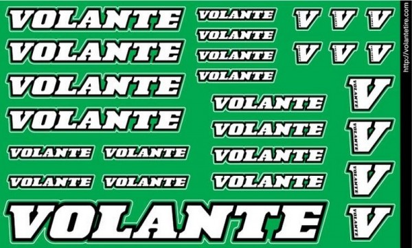 Volante Sticker - Green
