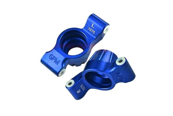 GPM Alu Radträger hinten blau (2) Traxxas MAXX