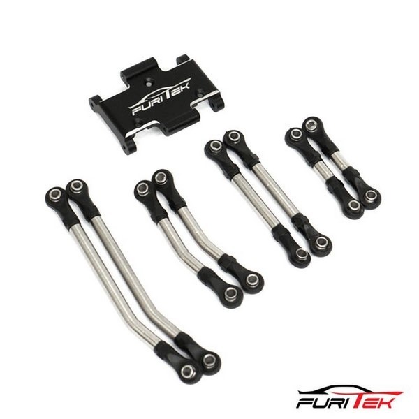 FURITEK FX118 Fury Wagon Stahl-Link-Set mit Alu-Sk