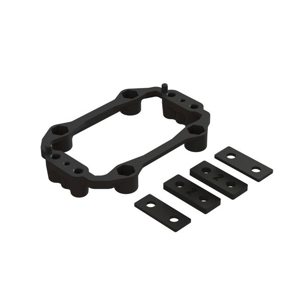 ARA320650 Arrma Aluminum Servo Mount Plastic Holde