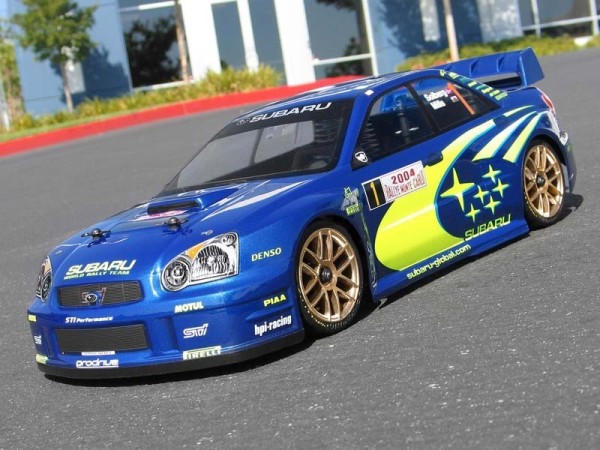 17205 KAROSSERIE - SUBARU IMPREZA WRC 2004 (190MM) unlackiert