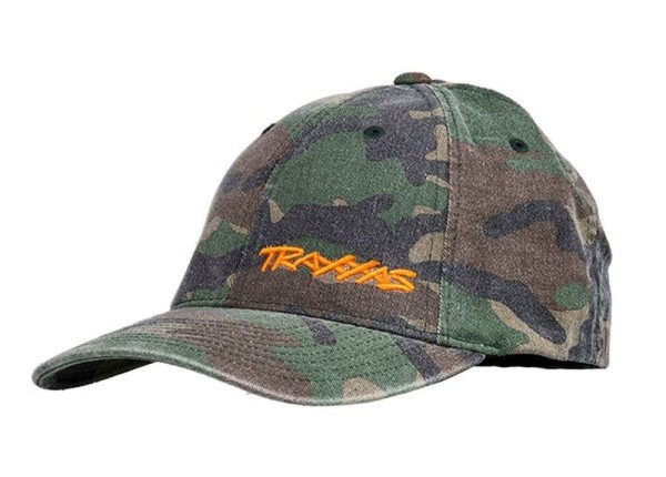 1187-CAMO-SM Traxxas CLASSIC HAT CAMOUFLAGE