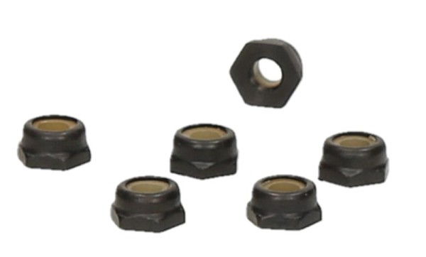 204140 M3 Nylock Nut (Thin Profile) (6pcs)