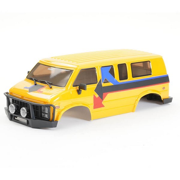 FTX OUTBACK MINI XP EVO VAN 1/18 BODY - YELLOW