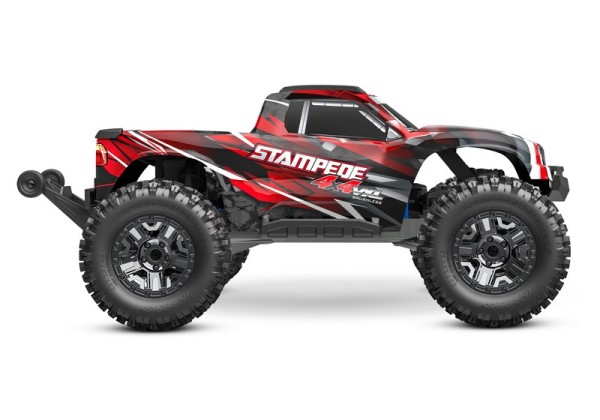 TRAXXAS STAMPEDE 4X4 VXL HD 1/10 MONSTER-TRUCK RTR - ROT